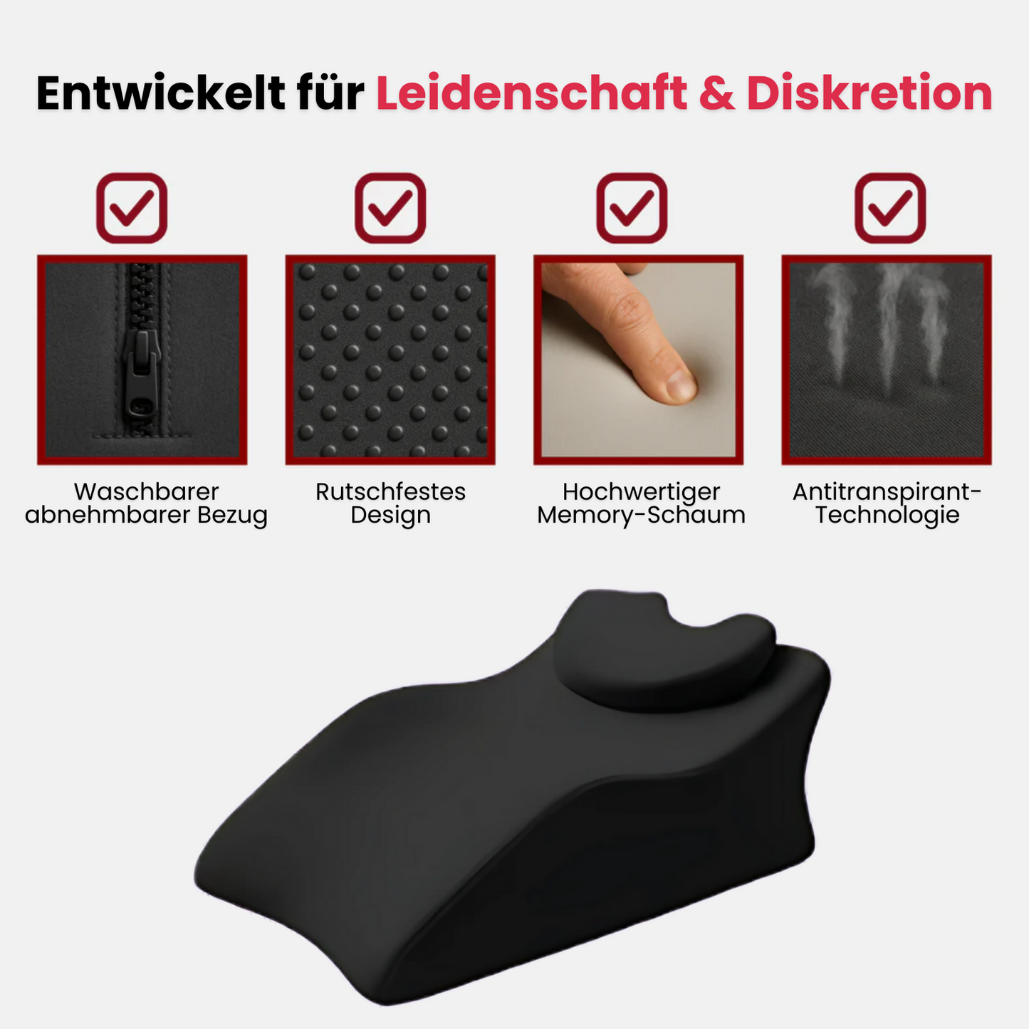 Nuvy Intimitätskissen für Paare